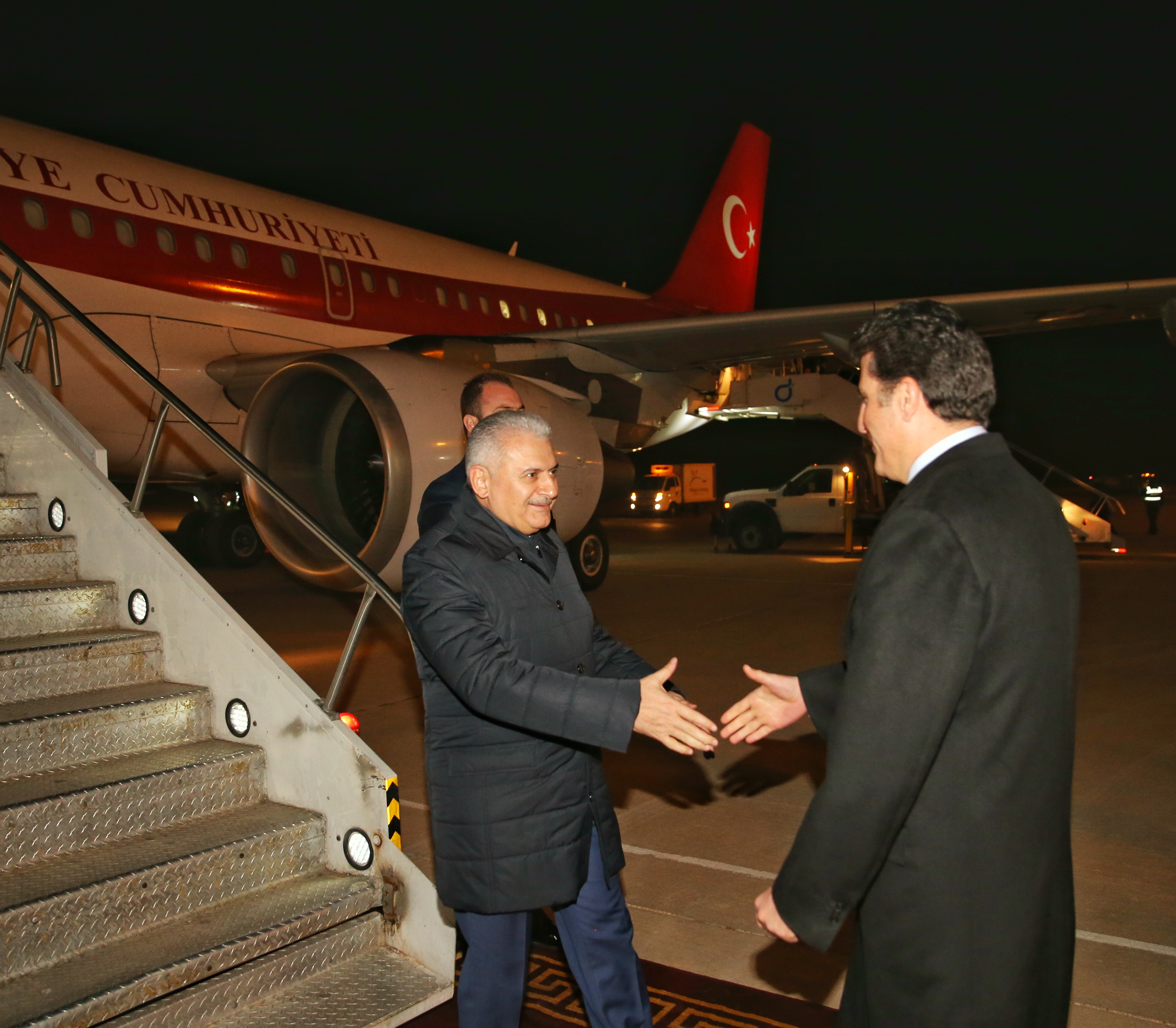 Bağdat temaslarını tamamlayan Binali Yıldırım Kürdistan'da